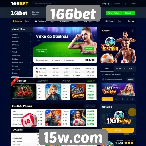 Interface do usuário e experiência de navegação no 166bet